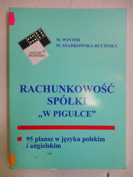Rachunkowość spółki "w pigułce"