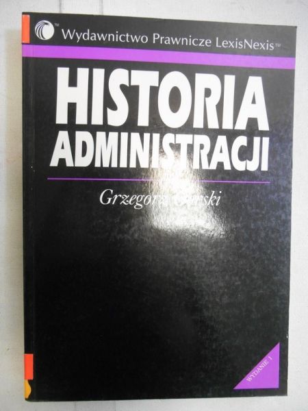 Historia administracji