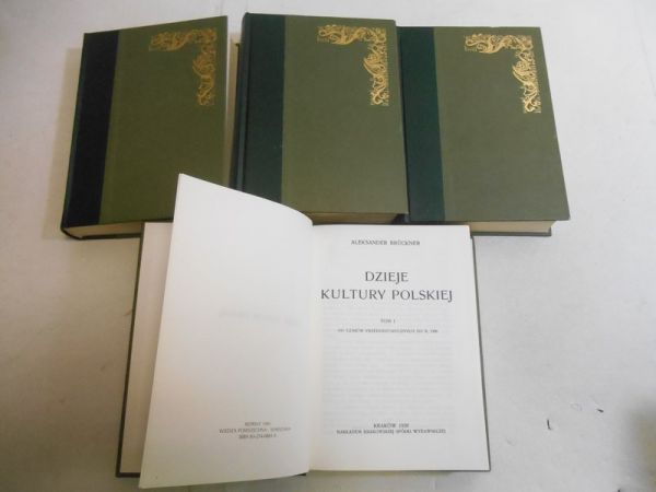Dzieje kultury polskiej, t. I-IV, reprint z 1930 r.