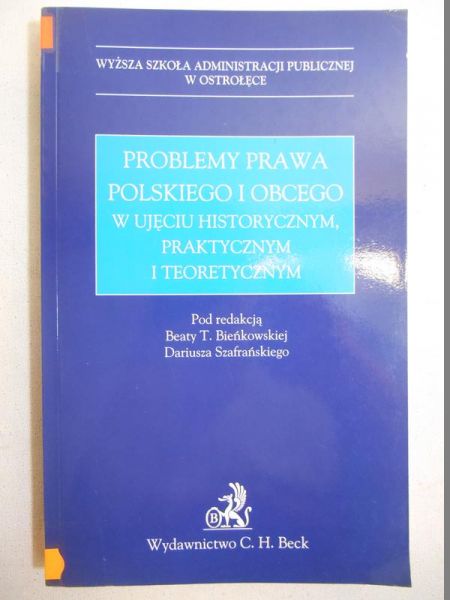 Problemy prawa polskiego i obcego, cz. II