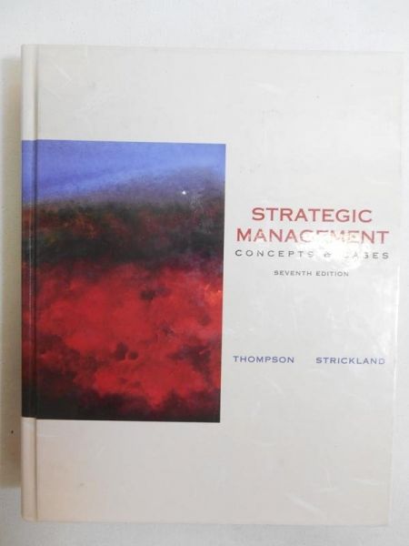 Strategic Management. Concepts and Cases