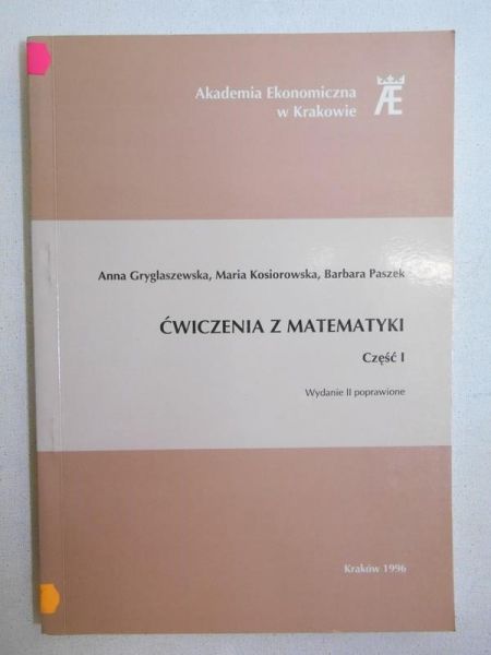 Ćwiczenia z matematyki