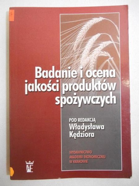 Badanie i ocena jakości produktów spożywczych