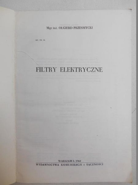 Filtry elektryczne