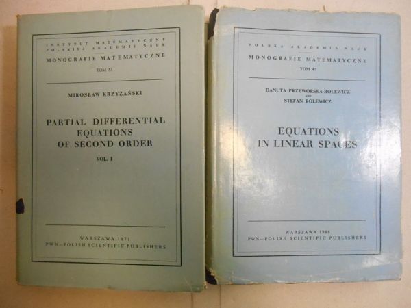 Monografie Matematyczne, 2 tomy