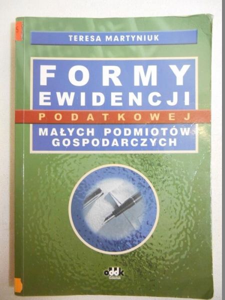 Formy ewidencji podatkowej małych podmiotów gospodarczych