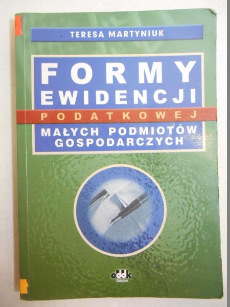 Formy ewidencji podatkowej małych podmiotów gospodarczych