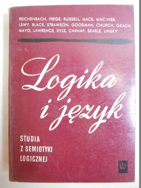Logika i język
