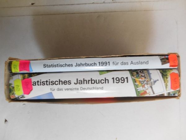 Statistisches Jahrbuch 1991 für das Ausland / Statistisches Jahrbuch 1991 fur das vereinte Deutschland