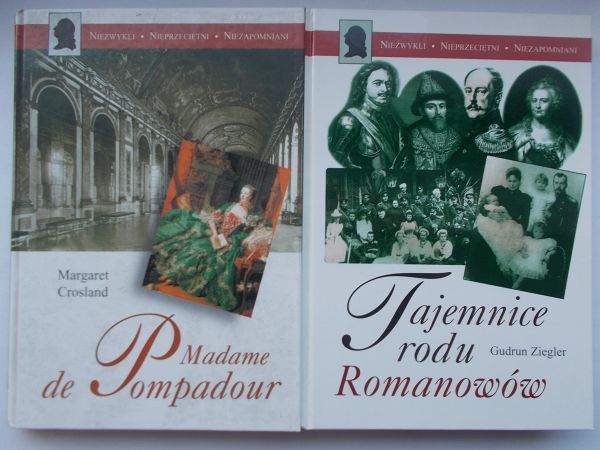 Crosland Margaret / Ziegler Gudrun - Madame de Pompadour / Tajemnice rodu Romanowów