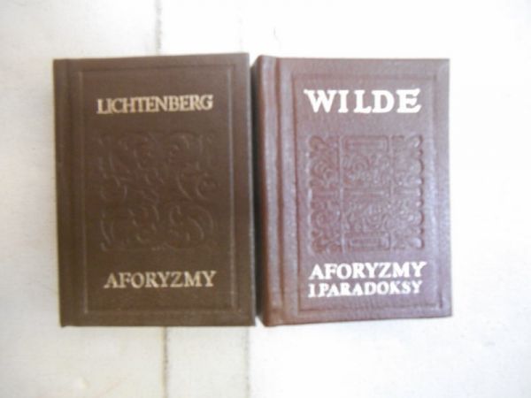 Lichtenberg,  - Aforyzmy / Aforyzmy i paradoksy, MINIATURY