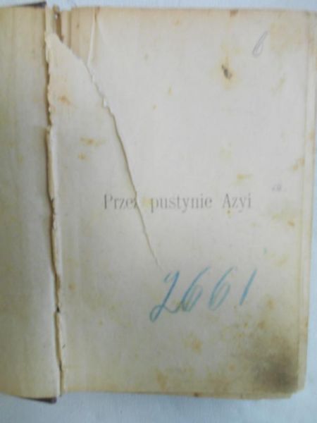 Przez pustynie Azyi, 1900 r.