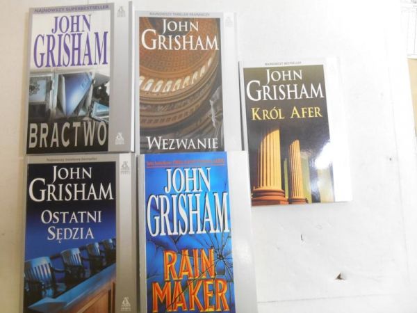Grisham John - Zestaw 5 książek