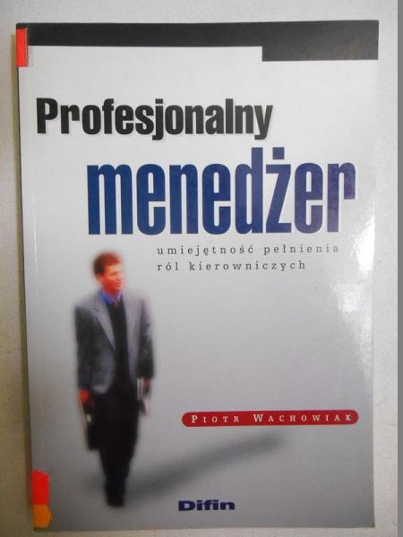 Profesjonalny menedżer