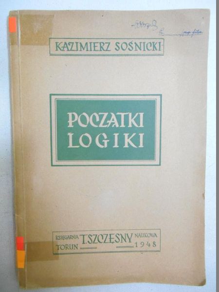 Początki logiki, 1948 r.