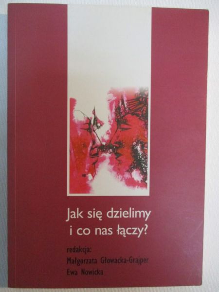Głowacka-Grajper Małgorzata - Jak się dzielimy i co nas łączy?