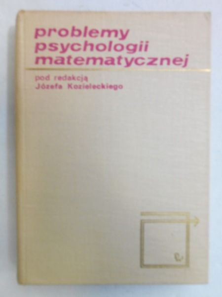 Problemy psychologii matematycznej