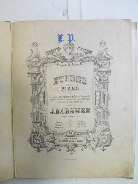 Cramer J.B. - Etudes pour Piano, 1877 r.