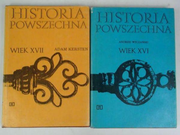 Kersten Adam - Historia powszechna: wiek XVI, XVII, 2książki