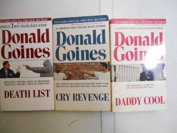 Goines Donald - Daddy Cool/Cry Revenge/Death List