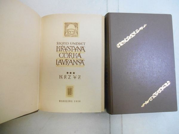 Undset Sigrid - Krystyna córka Lavransa, Tom I-III
