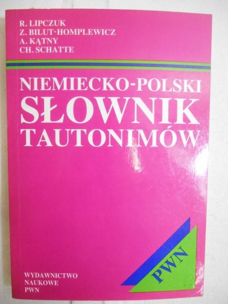 Niemiecko-polski słownik tautonimów