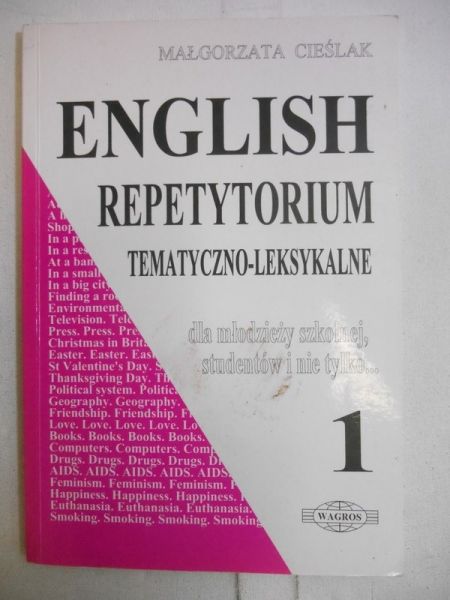 English. Repetytorium tematyczno-leksykalne