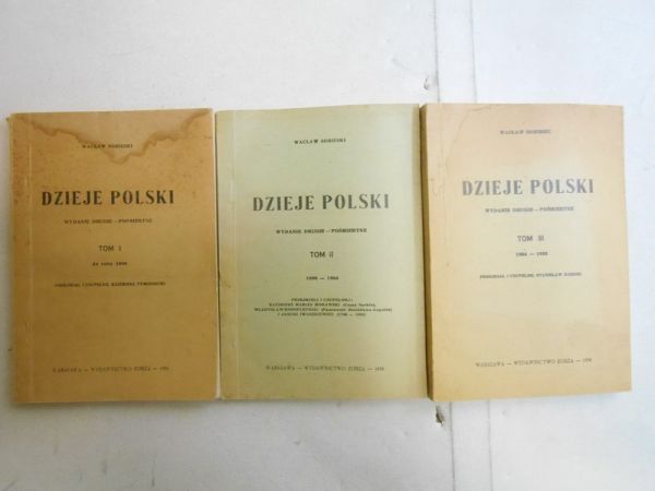 Dzieje Polski, T.I-III, 1938 r.