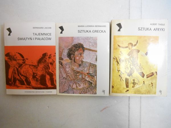 Theile Albert,  Maria Ludwika,   - Sztuka Afryki / Sztuka grecka / Tajemnice świątyń i pałaców