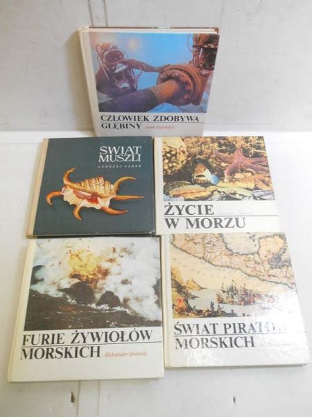 Biblioteka Morza, zestaw 5 książek