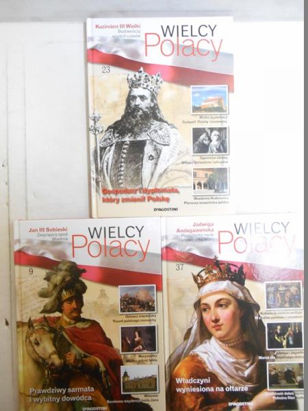 Wielcy Polacy: Jadwiga/Jan III Sobieski/Kazimierz III Wielki
