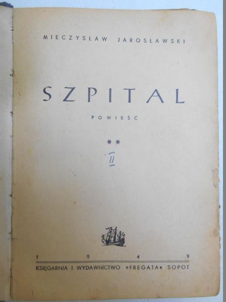 Szpital, 1949 r.