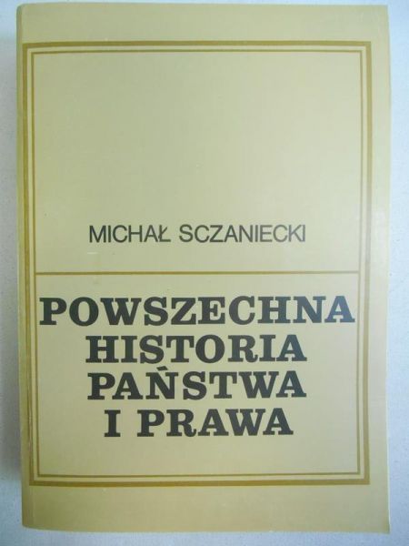 Powszechna historia państwa i prawa