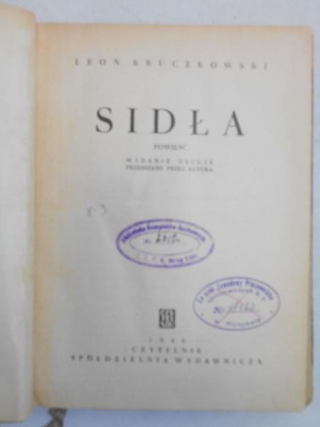 Sidła, 1948
