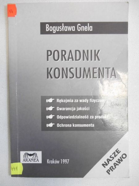 Gnela Bogusława - Poradnik konsumenta