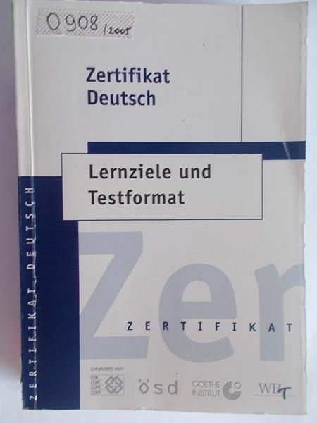 Lernziele und testformat
