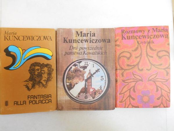 Zaworska H.,    Rozmowy z Marią Kuncewiczową/Fantasia Alla Polacca/Dni powszednie państwa Kowalskich