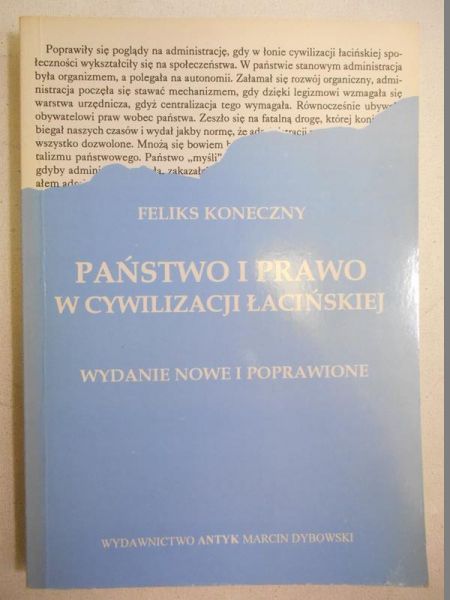 Państwo i prawo w cywilizacji łacińskiej