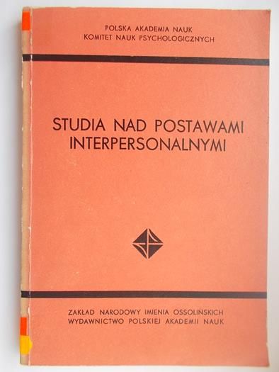 Studia nad postawami interpersonalnymi