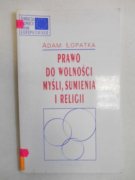 Prawo do wolności myśli, sumienia i religii