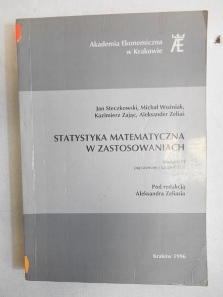 Statystyka matematyczna w zastosowaniach
