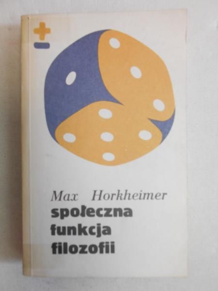 Społeczna funkcja filozofii