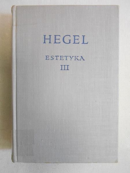 Estetyka, T. III