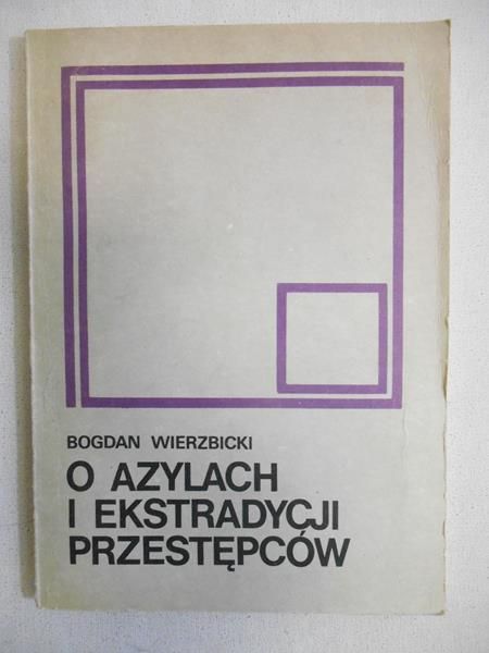 O azylach i ekstradycji przestępstw