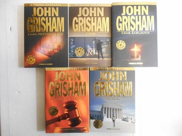 Grisham John - Zestaw 5 książek