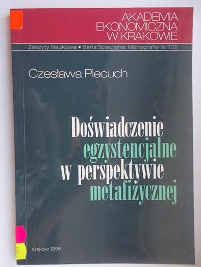 Doświadczenie egzystencjalne w perspektywie metafizycznej