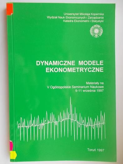 Dynamiczne modele ekonometryczne