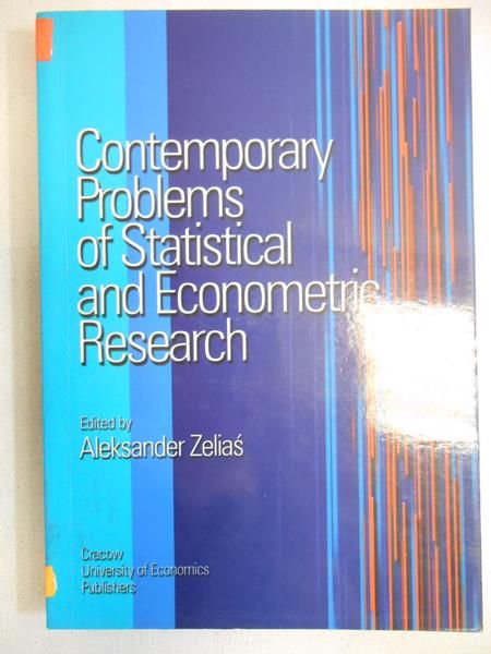 Contemporary Problems of Statistical and Econometric Research