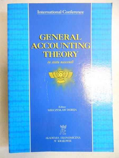 Dobija Mieczysław - General Accounting Theory