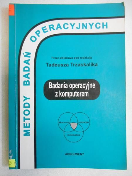 Badania operacyjne z komputerem